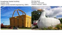Desain bangunan bernilai sejarah yang mirip benda dan hewan. (Sumber: Twitter/weirdlilbldgs/Bored Panda)