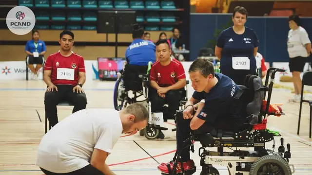 FOTO Timnas Boccia Indonesia
