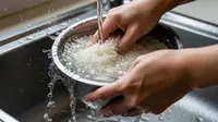 Jangan Cuci Beras Sampai Airnya Bening, Ini 7 Alasan Penting yang Wajib Anda Tahu
