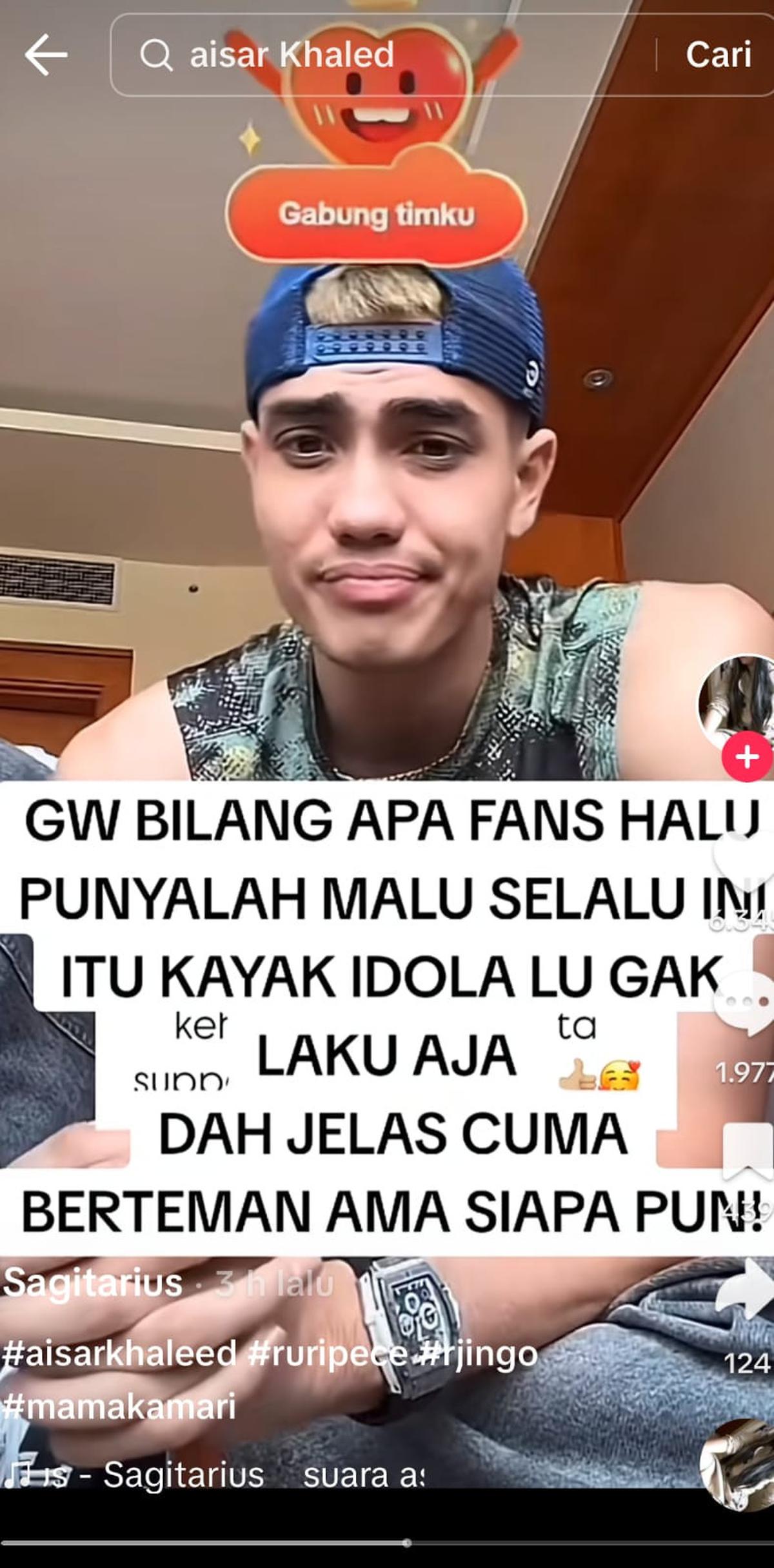 Fadly Faisal Diduga Memberikan Sindiran Balik ke Aisar Khaled