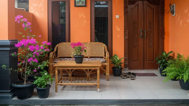 16 Warna Cat Teras Sesuai Arah Mata Angin, Kesejukan Hunian
