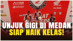 Honda Dream Cup 2025 Medan menjadi panggung pembuktian para pembalap muda berbakat. Mereka tampil penuh semangat, menunjukkan skill dan potensi luar biasa untuk naik kelas di masa depan. Saksikan momen-momen paling seru dan inspiratif dari lintasan H...