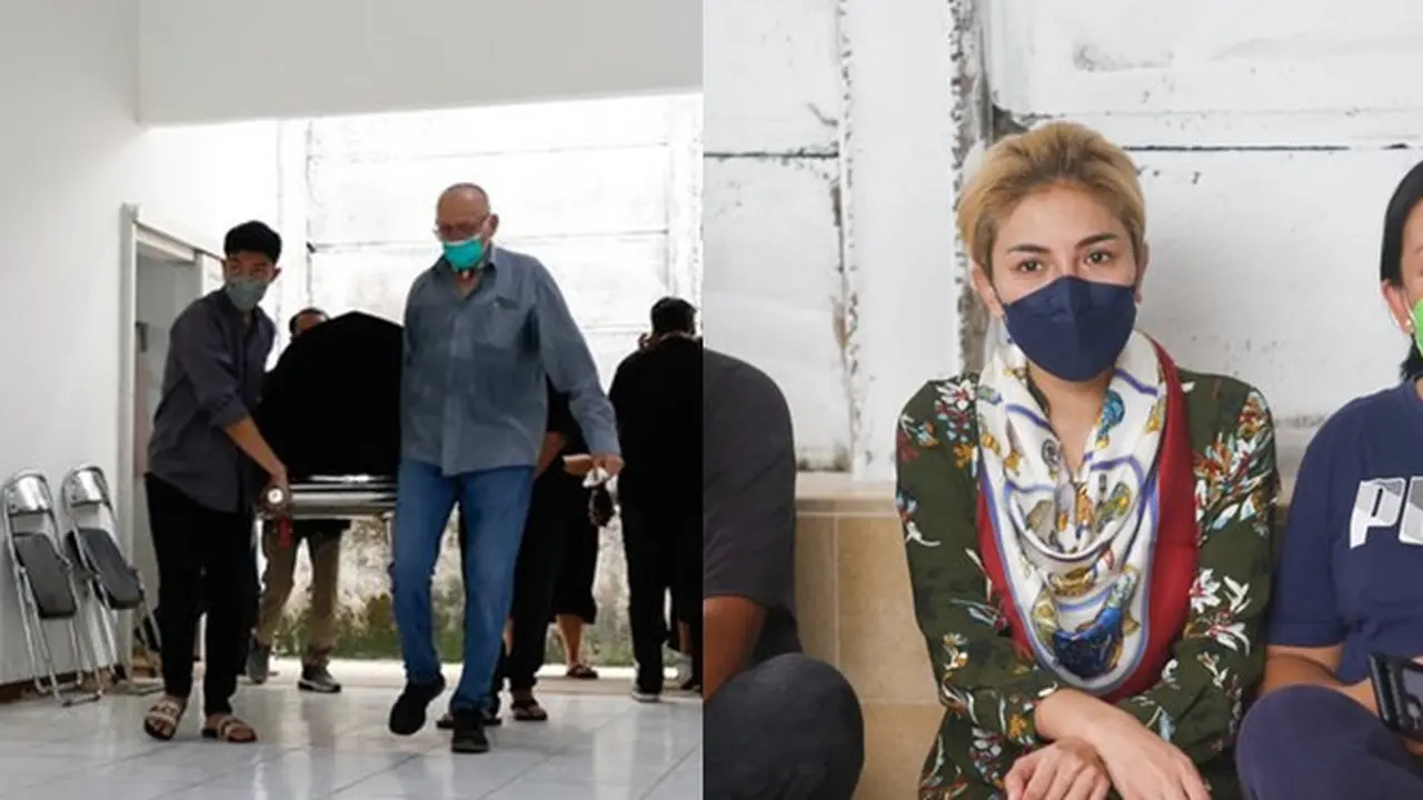 7 Potret Suasana Rumah Duka Laura Anna, Keluarga dan Rekan Artis Tahan Tangis