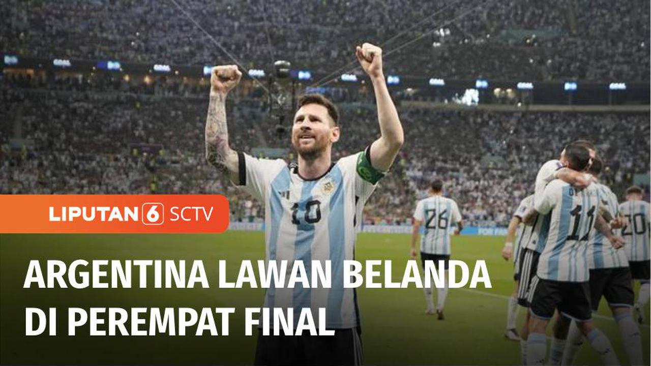VIDEO: Messi Telat Datang Sesi Latihan Argentina Jelang Lawan Belanda di Piala Dunia