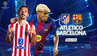 Prediksi leg 2 Perempat Final Liga Champions 2025/2026 - Atletico Madrid Vs Barcelona. (Gregah Nurikhsani/Bola.com)