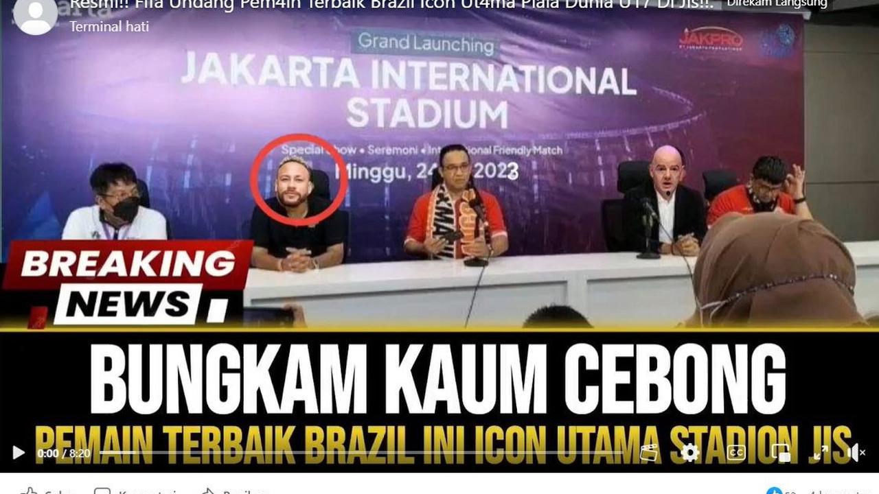Video diiringi oleh narasi yang dibacakan oleh narator perempuan. Terlihat seorang host Senter Indonesia membicarakan mengenai drama pemakaian stadion JIS dan diselingi oleh pidato mantan Gubernur DKI Jakarta, Anies Baswedan.