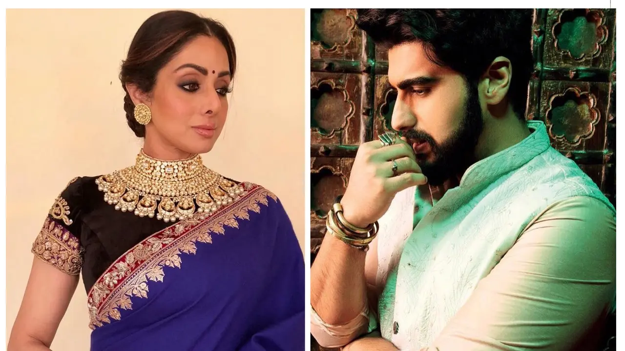 Sridevi dan Arjun Kapoor (Instagram/ sridevi.kapoor - arjunkapoor)