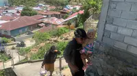 Warga Leato Utara Gorontalo Evakuasi Mandiri ke Tempat Tinggi Usai Ada Peringatan Tsunami