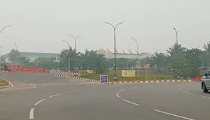 Kondisi Terkini Batam Dikepung Kabut Asap Kebakaran Hutan