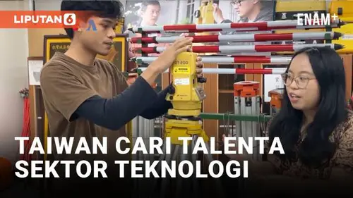 VIDEO: Taiwan Lirik Talenta Teknologi dari Asia Tenggara