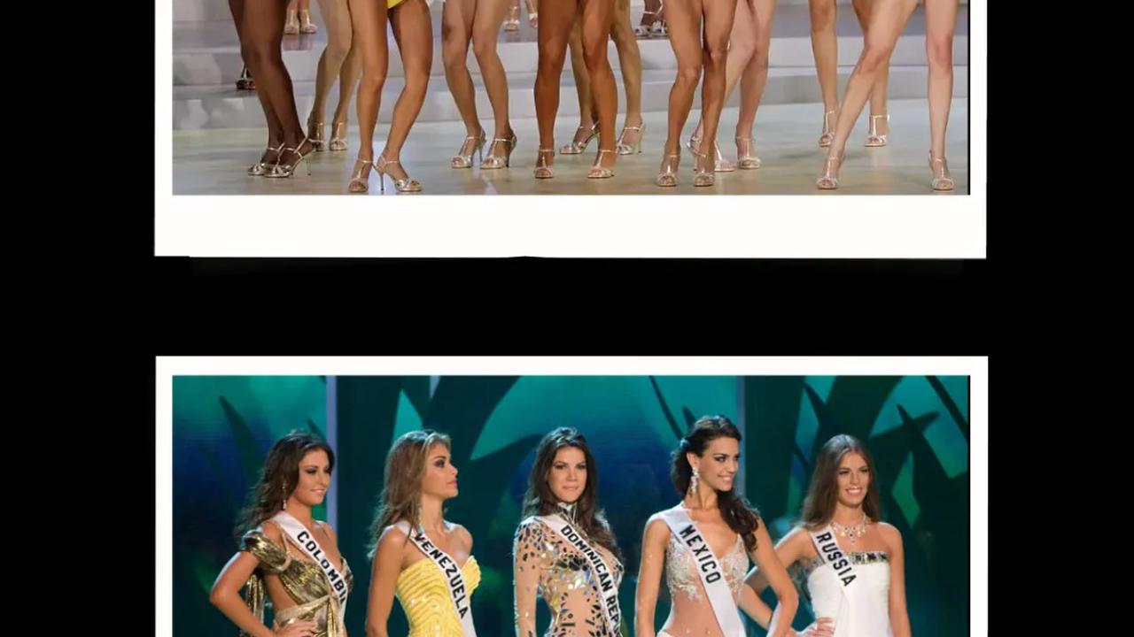 Para kontestan Miss Universe 2008 dalam sesi pakaian renang dan grand final