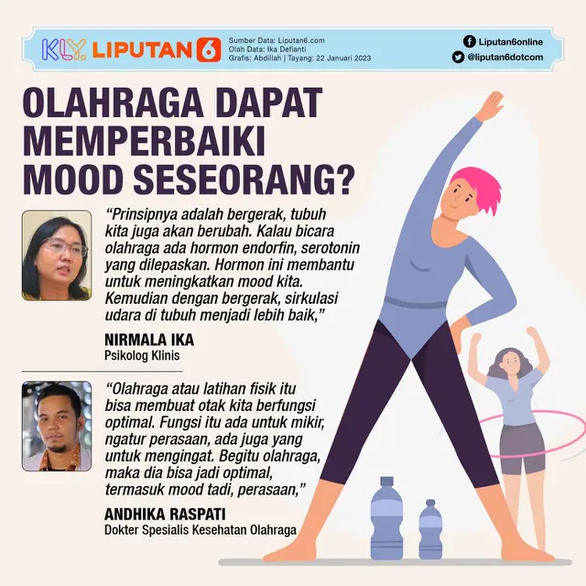 Olahraga Dapat Memperbaiki Mood Seseorang (Liputan6.com/Abdillah)