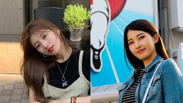 5 Bukti Selebgram Thefany Cindy dan Bae Suzy Bak Kembaran, Mirip Banget