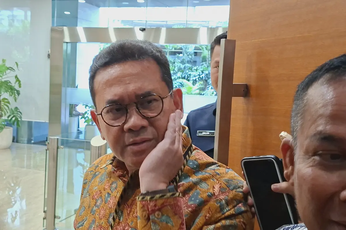 Menteri Perdagangan (Mendag) Budi Santoso di Kantor Kementerian Perdagangan, Jakarta, Kamis (27/11/2025). (Liputan6.com/Arief)