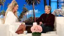Ellen sendiri mengatakan bahwa ia merasa yakin usai melihat mata Khloe Kardashian. (hellomagazine.com)
