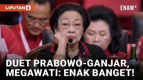 VIDEO: Megawati Buka Suara Soal Wacana Duet Prabowo-Ganjar di Pilpres 2024