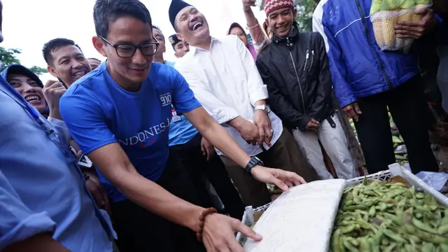Sandiaga Uno kampanye Jember