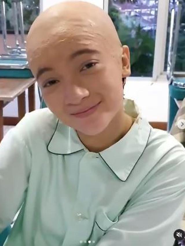 Dalami Peran, Ini 6 Potret Megan Domani Totalitas Tampil Botak