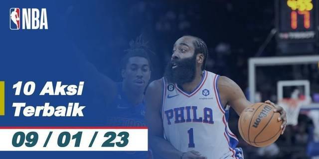 VIDEO: 10 Aksi Terbaik NBA Hari Ini, Salah Satunya Slam Dunk Cantik dari Bam Adebayo