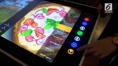Restoran Pizza di Iran mengusung konsep masa depan. Pelanggan tidak perlu memanggil pelayan untuk memesan pizza. 