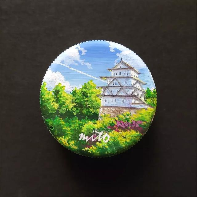 Lukisan di Tutup Botol