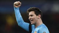 Striker Barcelona Lionel Messi (Reuters)