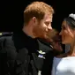 (Foto: © AFP) Pangeran Harry - Meghan Markle