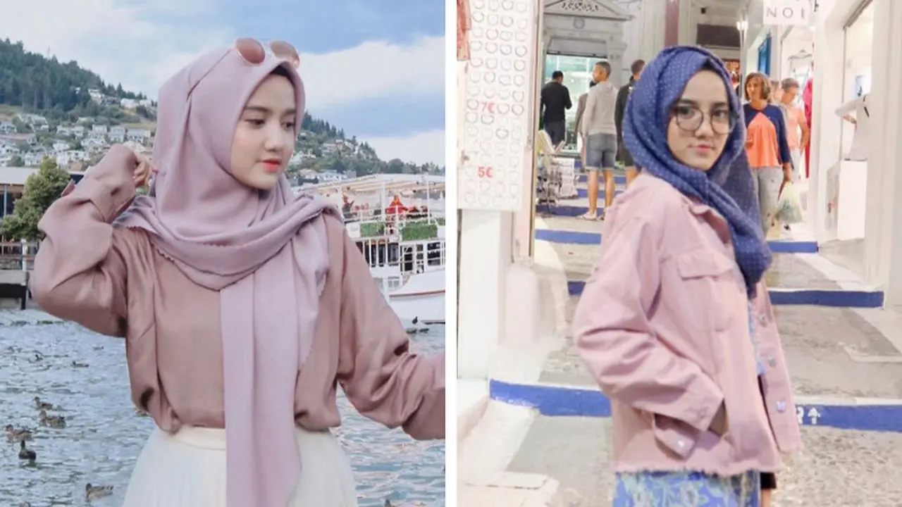 6 Ide Mix and Match Baju Pink Hijab ala Wirda Mansur, Gaya Stylish Jadi Panutan Remaja