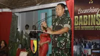 Pangdam V Brawijaya, Mayjen TNI Farid Makruf.