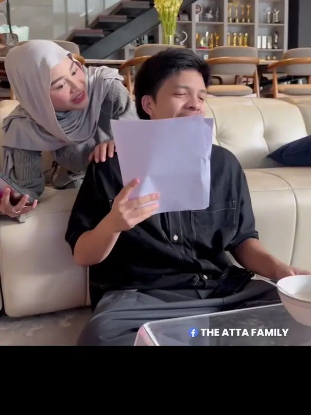 Momen Atta Halilintar Ditawari Jadi Ketua RT dan RW. (credit: Facebook.com/Atta Halilintar)
