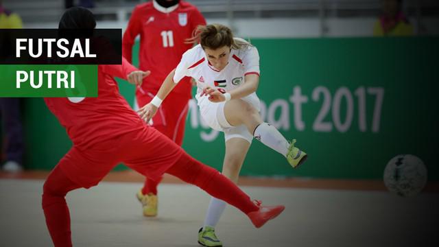 Berita video highlights futsal putri Asian Indoor and Martial Arts Games 2017 pada Senin (18/9/2017).