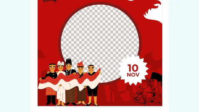 30 Link Twibbon Hari Pahlawan 10 November 2023, Bangkitkan Semangat Juang