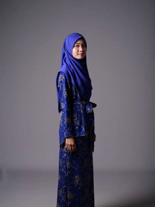 Model Gamis Batik Syar'i Slim Fit tapi Tetap Sopan