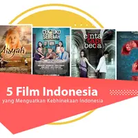 Berikut 5 film Indonesia yang menguatkan Kebhinekaan Indonesia.