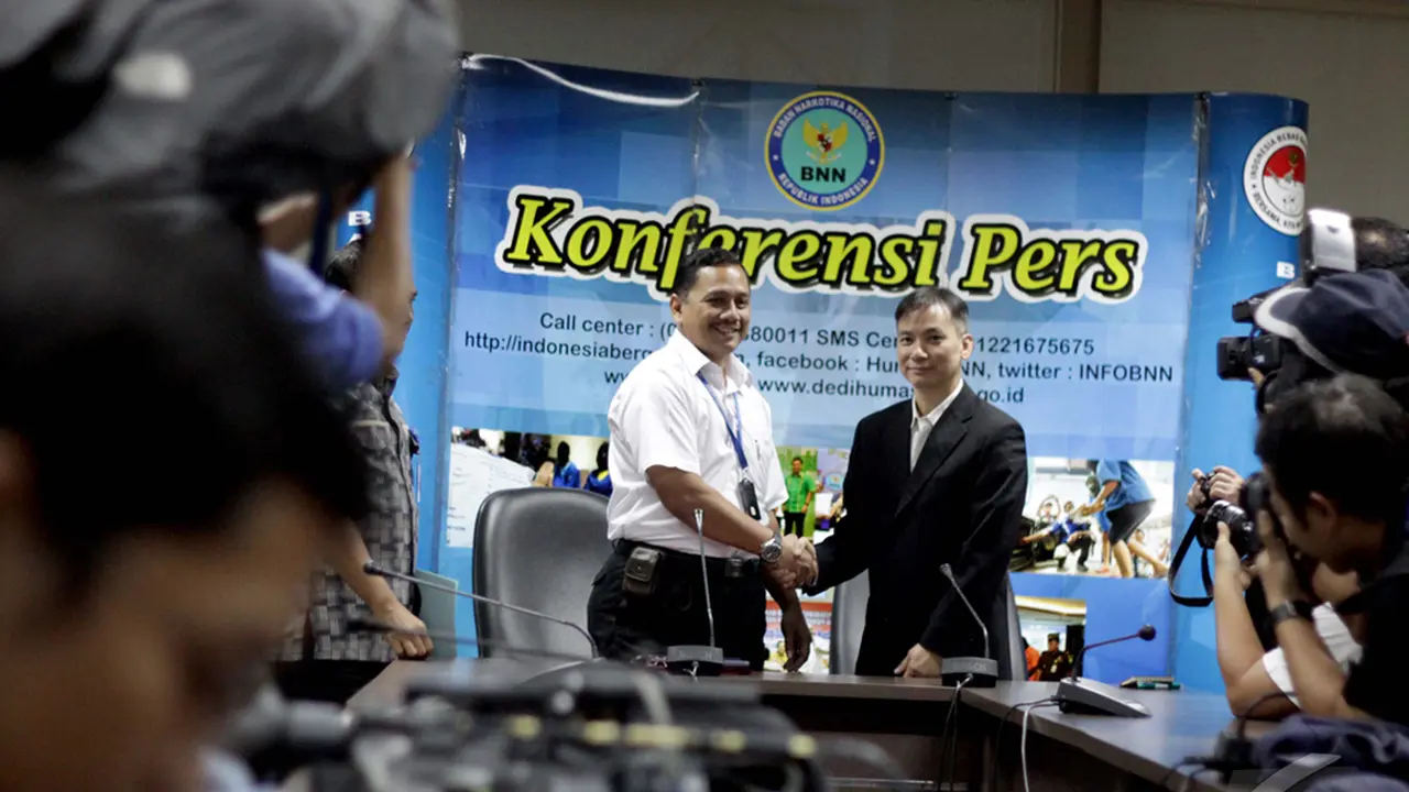  Kepolisian Hong Kong Apresiasi Kinerja BNN