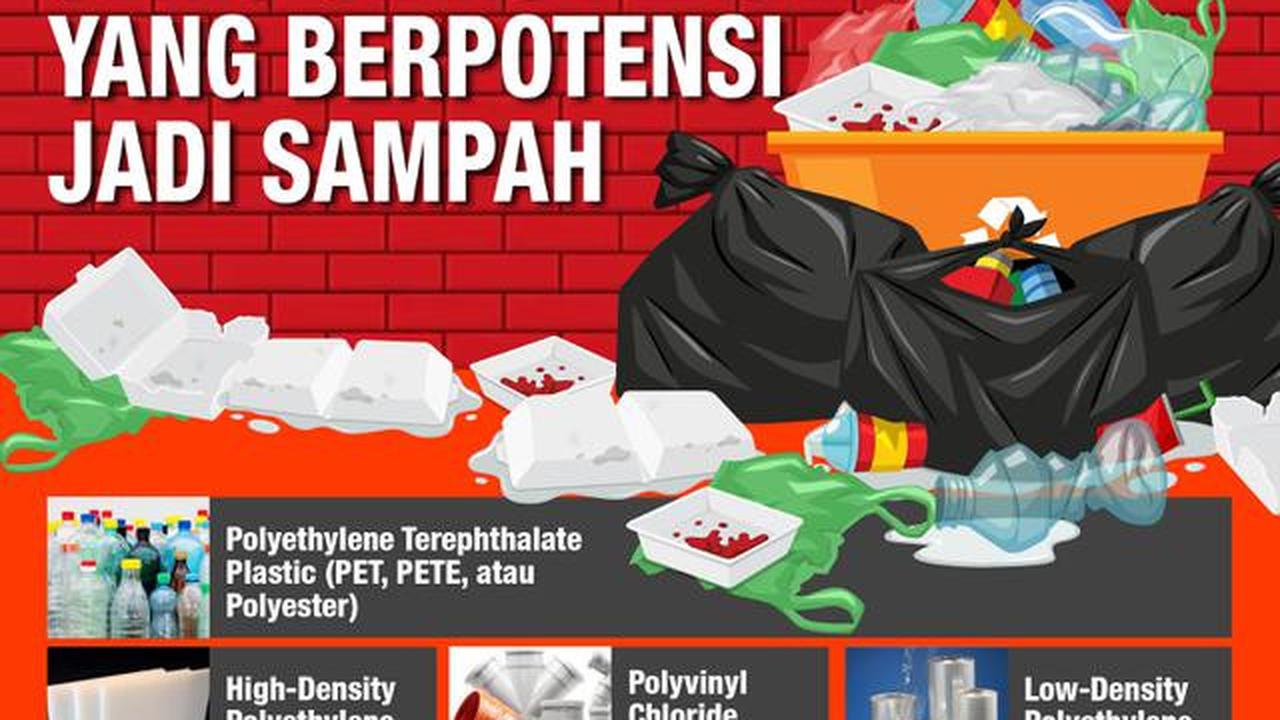 Infografis Jenis-Jenis Plastik yang Berpotensi Jadi Sampah. (Liputan6.com/Abdillah)