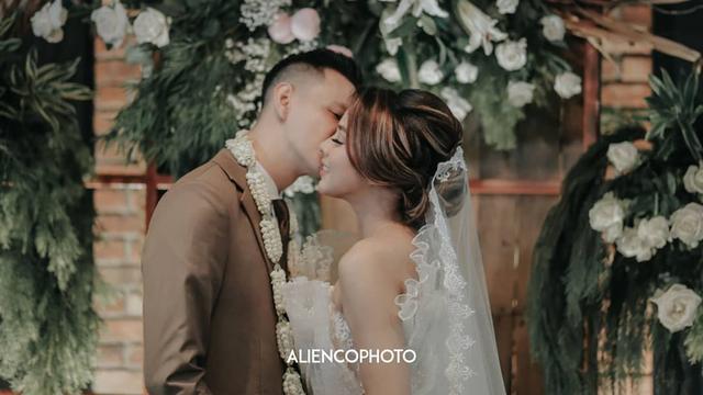 7 Momen Bahagia Pernikahan Marcell Darwin dan Nabila Faisal yang Digelar Intim