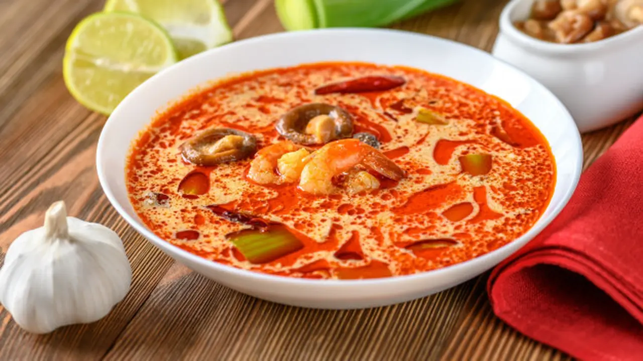 Ilustrasi makanan bersantan