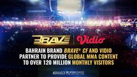 BRAVE CF dan VIDIO Umumkan Kerjasama untuk Memberikan Konten Menarik Kepada 120 Juta Pengguna. (Sumber : dok. vidio.com)