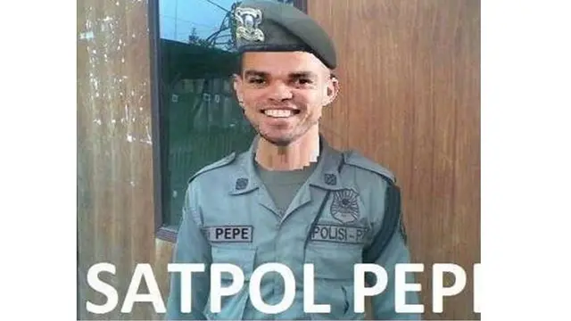 6 Editan Foto Pesepak Bola Jadi Petugas Keamanan Ini Bikin Ngakak