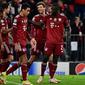 Bayern Munchen meraih kemenangan 5-2 atas Benfica pada laga keempat Grup E Liga Champions di Allianz Stadium, Rabu (3/11/2021) dini hari WIB. (AFP/Tobias SCHWARZ)