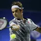 Undian menempatkan Roger Federer di grup neraka pada Indian Wells 2017. (AP Photo/Kamran Jebreili)