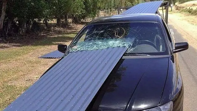 7 Potret Orang yang Berhasil Lolos dari Maut, Beruntung Banget