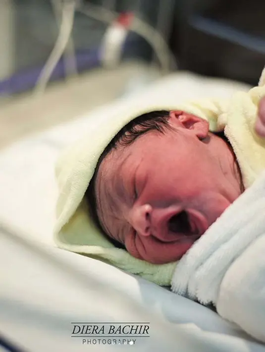 “Alhamdulillah bersyukur dimudahkan diberi kepercayaan lagi sama Allah,” tulis Shireen Sungkar yang baru saja melahirkan anak ketiganya. (Instagram/dierabachir)