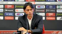 Filippo Inzaghi rupanya masih menyesali kegagalan timnya tak dapat meraih poin penuh saat bentrok dengan Inter Milan