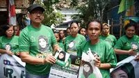 Calon legislatif Partai Persatuan Pembangunan (PPP) Sintawati melalui relawannya, terus memperkuat basis suaranya di Jakarta. (Foto: Istimewa).