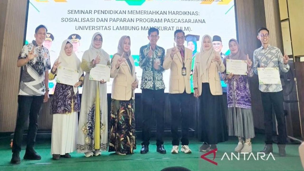 ULM Berinovasi Cetak Magister dan Doktor Pendidikan Berkualitas, Tingkatkan Mutu Daerah