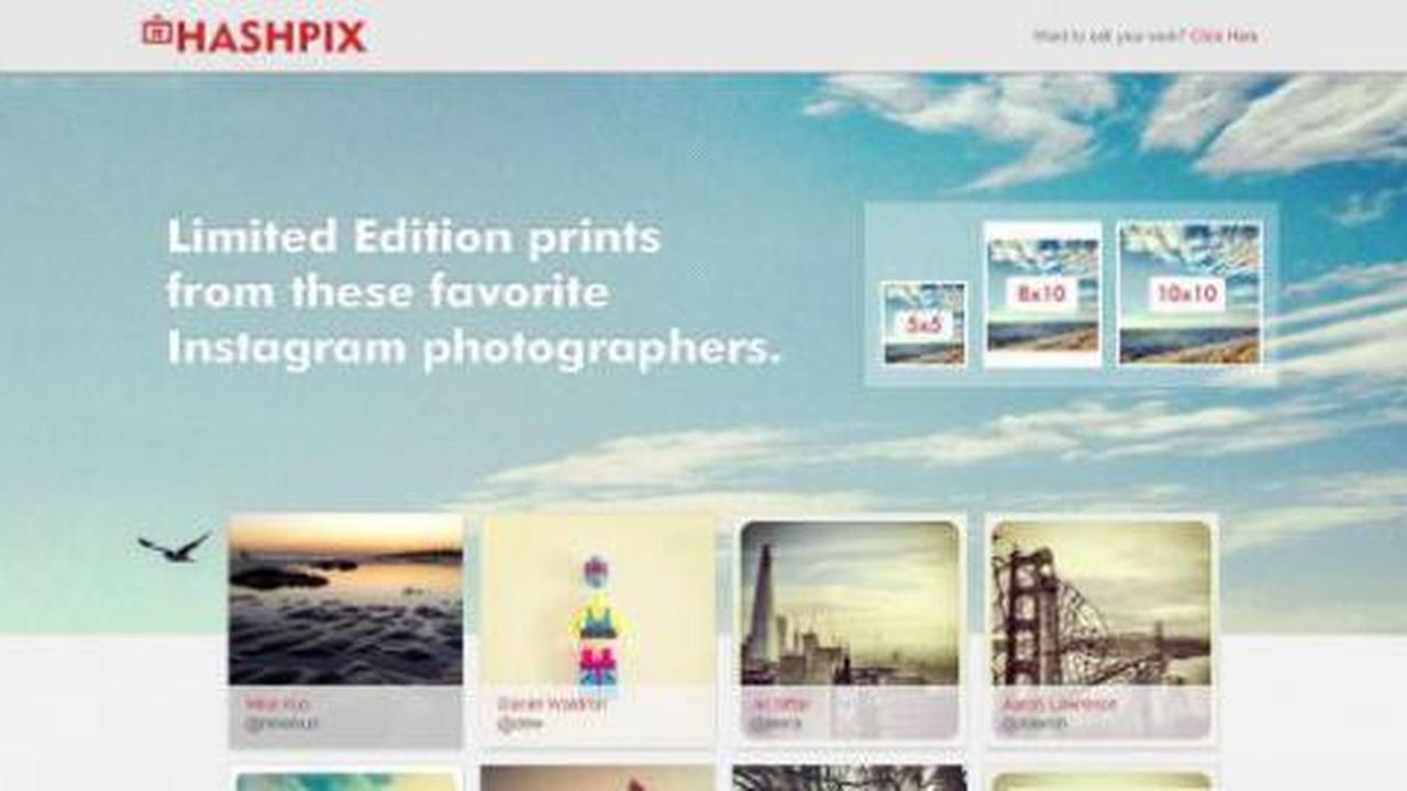Hashpix, situs untuk menjual foto Instagram