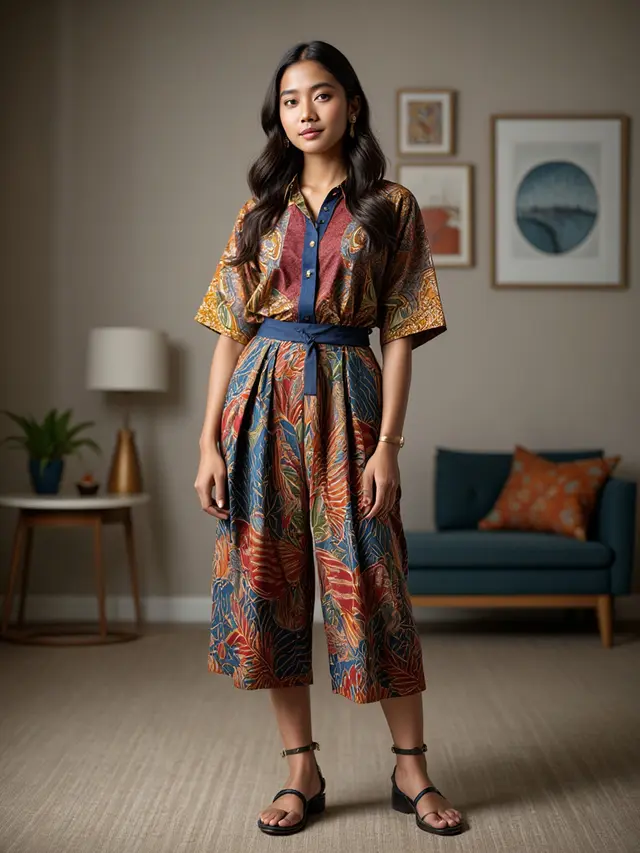 Model Baju Batik Wanita Modern