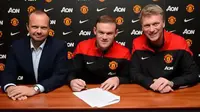 Resmi, Rooney Teken Kontrak Baru dengan MU